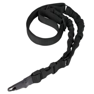 SANGLE 1 POINT TACTIQUE ELASTIQUE CONDOR US1022 NOIRE